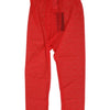 Dolce & Gabbana Red Logo Lace Tight Midi Trousers Underwear