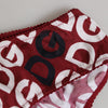 Dolce &amp; Gabbana Bordeaux DG Logo Slip Bottom Slip Unterwäsche