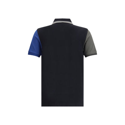 Schwarzes Baumwoll-Poloshirt von Comme Des Garçons