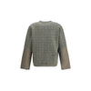 Margiela Bicolor Fleece Wool Sweatshirt