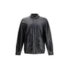 MM6 Black Polyester Bomber