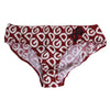 Dolce &amp; Gabbana Bordeaux DG Logo Slip Bottom Slip Unterwäsche