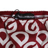 Dolce &amp; Gabbana Bordeaux DG Logo Slip Bottom Slip Unterwäsche