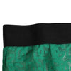 Dolce & Gabbana Green DG Logo Lace High Brief Panty Underwear
