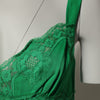 Dolce & Gabbana Green Floral Lace Tank Lingerie Top Underwear