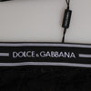 Dolce & Gabbana Black Lace Slip Brief Logo Waistband  Underwear