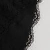Dolce & Gabbana Black Silk Satin Floral Lace Panty Brief Underwear