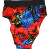 Dolce & Gabbana Multicolor Floral Print High Waist Panty Underwear