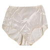 Dolce & Gabbana Off White Silk High Waist Girdle Panty Underwear