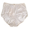 Dolce & Gabbana Off White Silk High Waist Girdle Panty Underwear