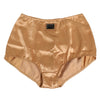 Dolce & Gabbana Beige Silk Stretch High Waist Girdle Underwear