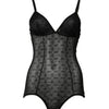 Dolce & Gabbana Black Nylon Stretch Bodysuit Lingerie Underwear