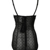 Dolce & Gabbana Black Nylon Stretch Bodysuit Lingerie Underwear