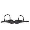 Dolce & Gabbana Black Acetate Stretch Balconette Bra Underwear