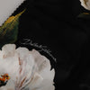Dolce &amp; Gabbana Slip mit schwarzem Blumenmuster und mittelhohem Bund