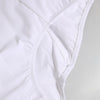 Dolce & Gabbana White Nylon Logo Waistband Coulotte Underwear