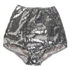 Dolce & Gabbana Silver Nylon Sequined Slip Girdle Panty Underwear