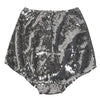 Dolce & Gabbana Silver Nylon Sequined Slip Girdle Panty Underwear