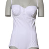 Dolce & Gabbana White Padded Balconette One Piece Swimwear