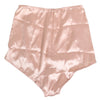 Dolce & Gabbana Pink Acetate High Waist Shorts Panty Underwear