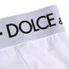 Dolce & Gabbana White Nylon Logo Waistband Panty Underwear