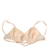 Dolce & Gabbana Beige Nylon Triangle Soft Cup Brassiere Underwear
