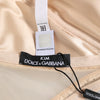 Dolce & Gabbana Beige Nylon Triangle Soft Cup Brassiere Underwear