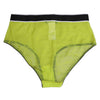 Dolce & Gabbana Green Nylon Logo Waistband Brief Panty Underwear