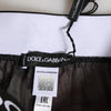 Dolce & Gabbana Black Floral Print High Waist Panty  Underwear