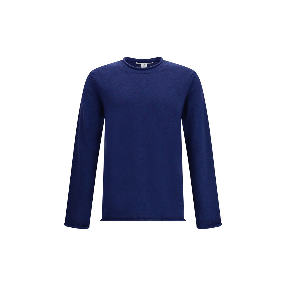 Blaues Woll-Sweatshirt von Comme Des Garçons