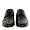 Dolce & Gabbana Black Calfskin Leather Derby Men Dress Shoes