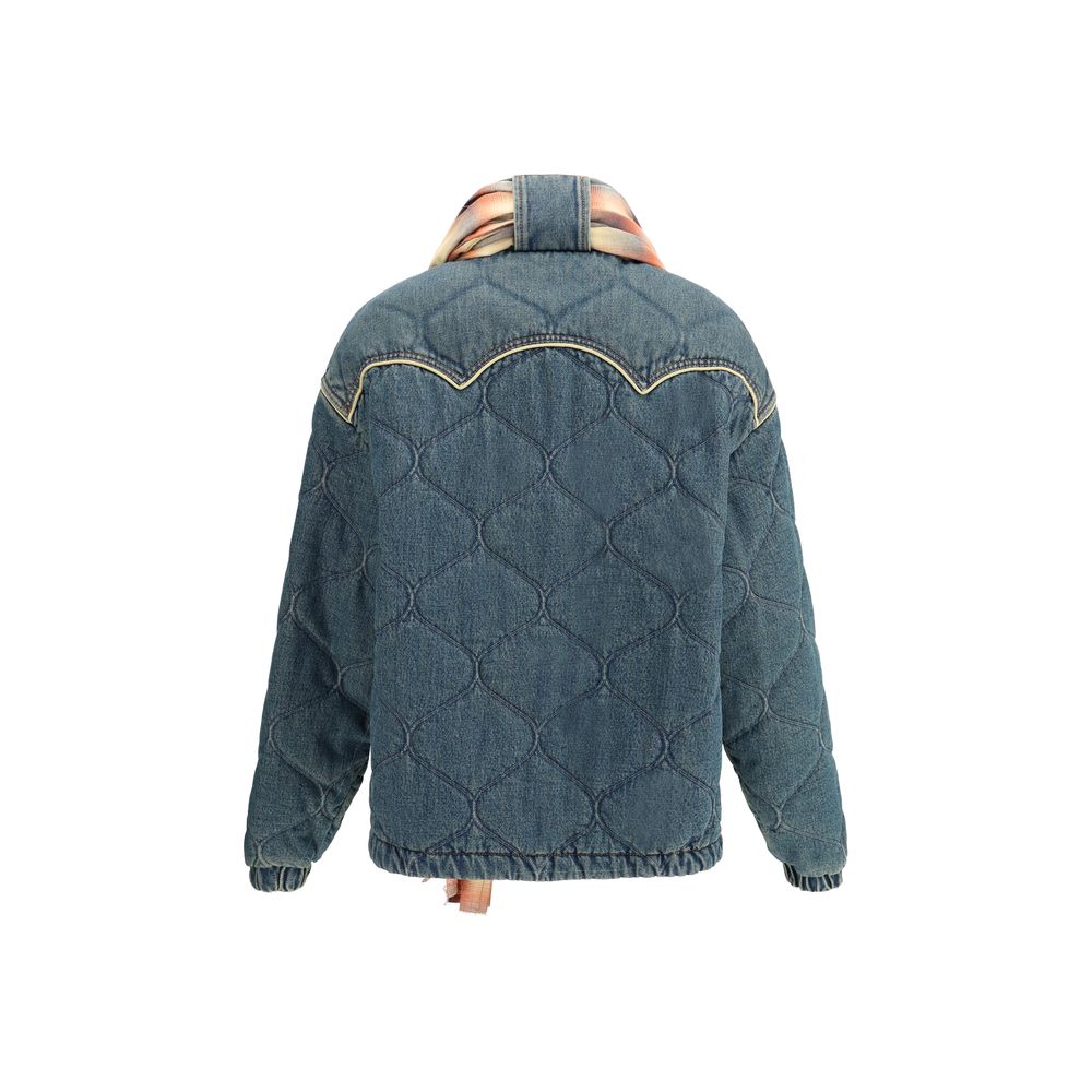 MARBELL Blaue Baumwoll-Jeansjacke