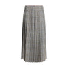 Thom Browne Multicolor Silk Midi Skirt