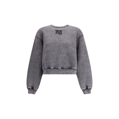 Alexander Wang Gray Cotton Sweatshirt