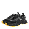 Dolce & Gabbana Black Daymaster Low Top Men Sneakers Shoes