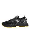 Dolce & Gabbana Black Daymaster Low Top Men Sneakers Shoes