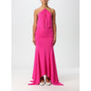 The Attico Fuchsia Jersey Cocktail Dress