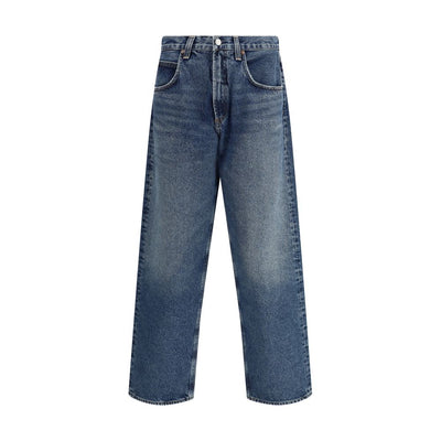 Agolde Blue Cotton Jeans Denim
