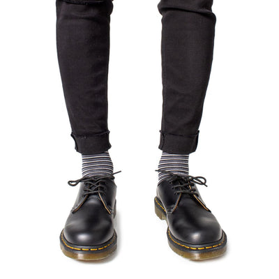 Dr. Martens Black Leather Oxfords And Derbies