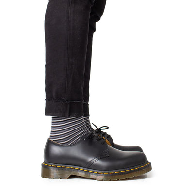 Dr. Martens Black Leather Oxfords And Derbies