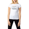 Armani Exchange White Cotton T-Shirt