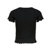 Only Black Polyester T-Shirt