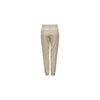 Only Beige Viscose Casual Pants