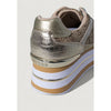 Guess Beige Polyester Platform Sneakers