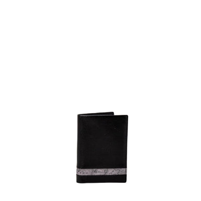 Alviero Martini Prima Classe Black Leather Wallet