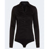 Vero Moda Black Cotton Bodysuit