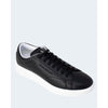 Armani Exchange Black Leather Low Top Sneakers