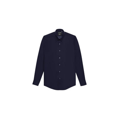 Antony Morato Blue Cotton Dress Shirt