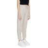 Only Beige Linen Casual Pants