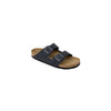 Birkenstock Schwarze Synthetik-Slipper